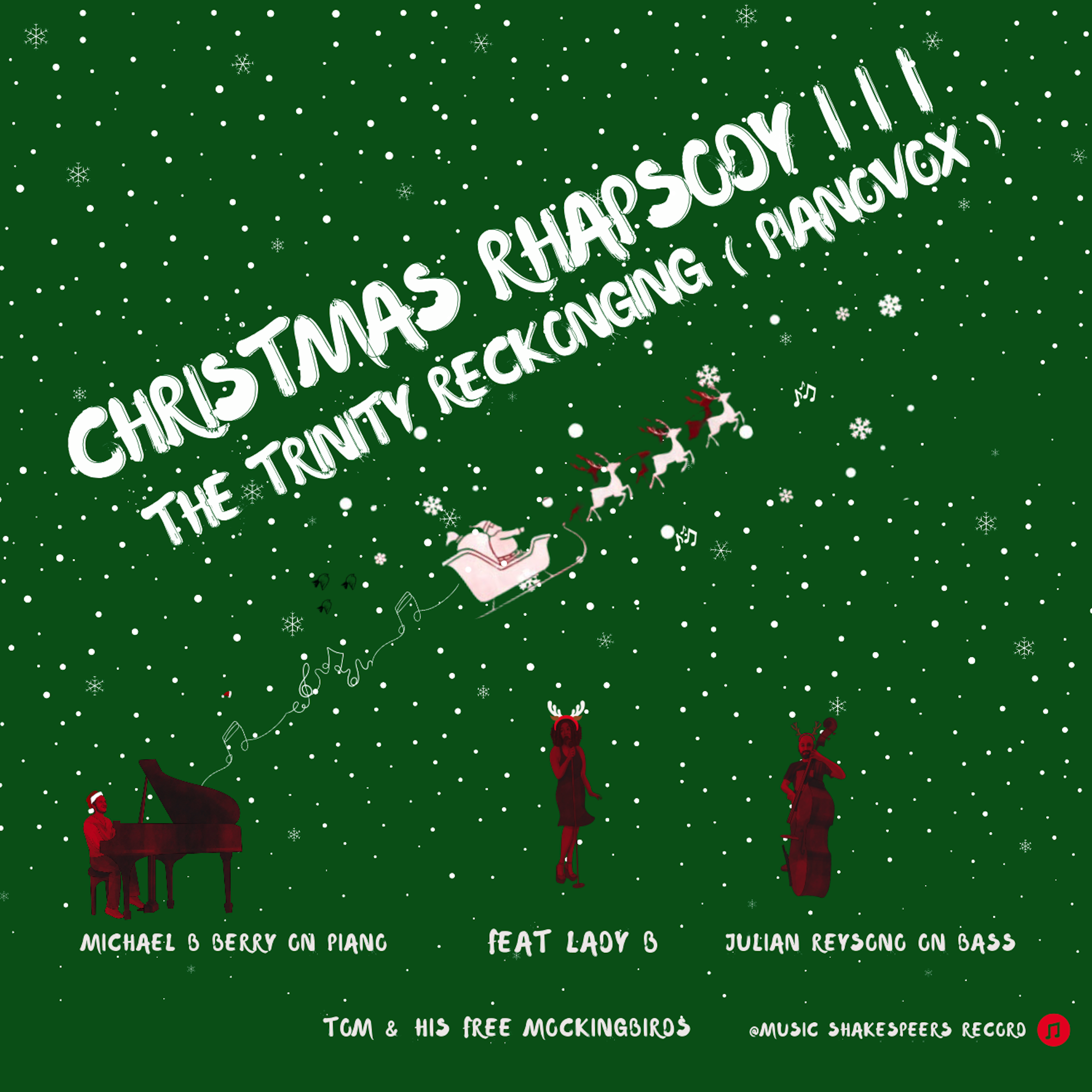 Tom & His Free Mockingbirds: Soothing Blues for the Holidays – A Triple Treat on Euro Hitz Radio A-List