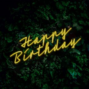 HAPPY BIRTHDAY cover artwork